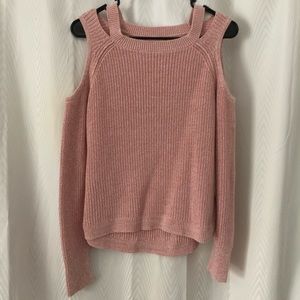Hollister cold shoulder sweater